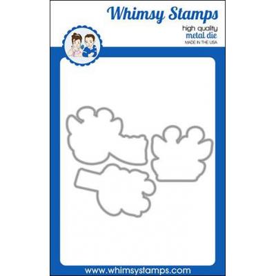Whimsy Stamps Denise Lynn Die - Giraffes Peeking